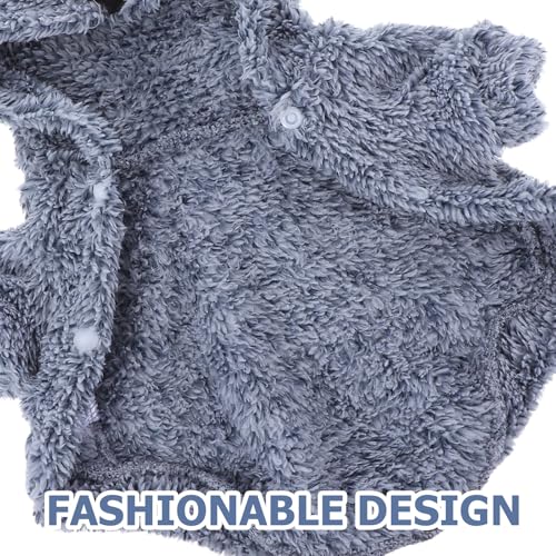 Disfraz para perro en forma de koala, talla M, azul miniatura 3
