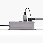 StarTech.com Flat Plug 6-Outlet Heavy Duty Industrial Power Strip 125V/15A with Surge Protector, EMI/RFI Isolation, Mountable PDU, 8ft/2.4m Extension Power Cord, NEMA 5-15P/R, TAA | 125V/15A with Surge Protector, 2.4m/8ft Extension Power Cord, Mounta