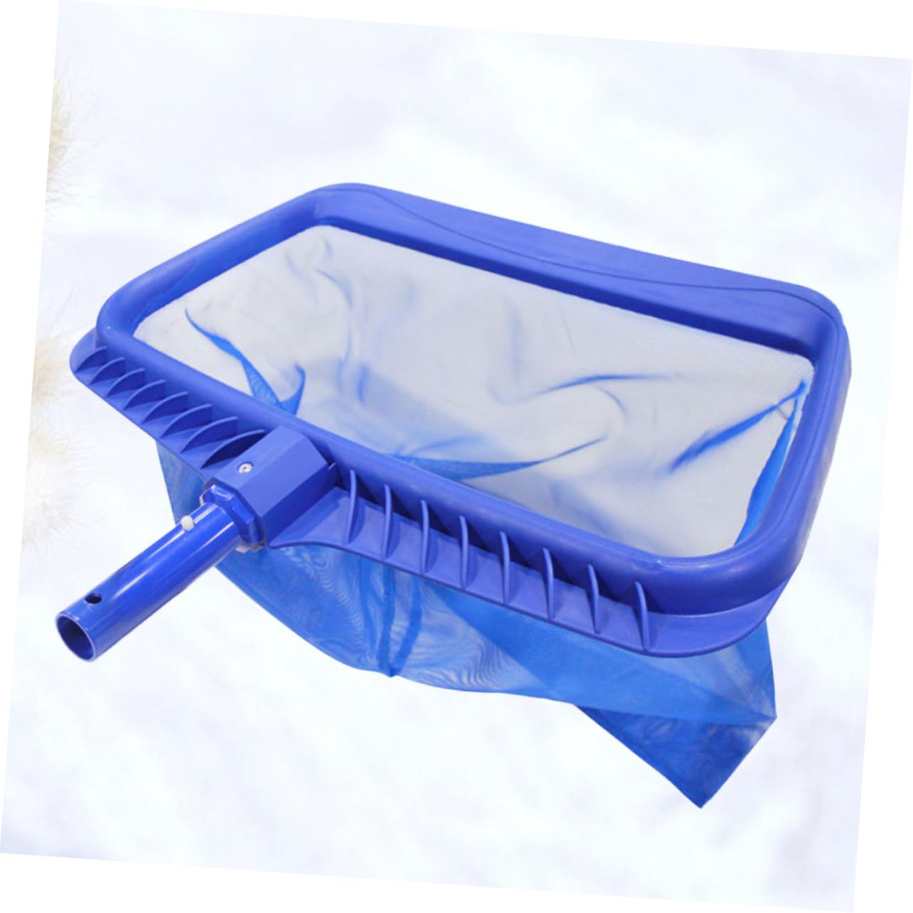 Red De Limpieza para Piscinas y Estanques Azul, Red De Malla Gruesa De para Recogida Eficaz De Hojas, Residuos y Partículas Pequeñas, Herramienta Ligera para Limpieza En Piscinas y Fuentes