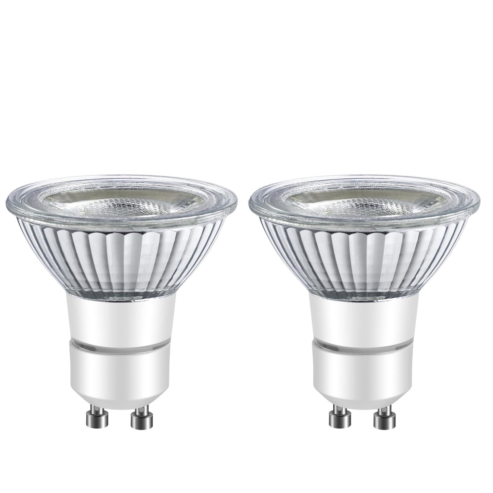 LED GU10 Range Hood Light Bulbs, LED Stove Appliance Light Bulb, Kitchen Light Replacement Halogen Light Bulb, 50W Equivalent, Warm White 120V/AC, 6W 550 Lm, Dimmable,Waterproof IP65 Pack of 2