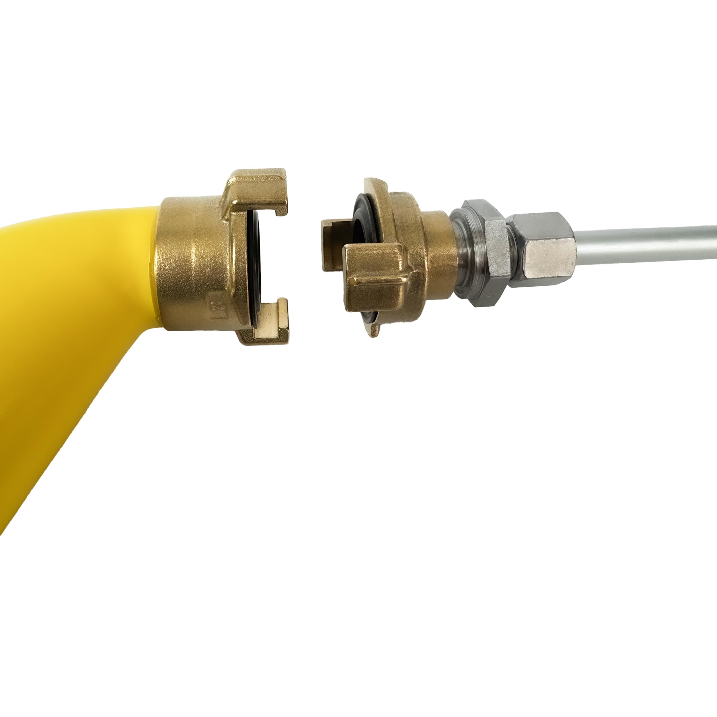 Handmörtelpumpe Handpumpe GEKA + Lanze Abdichtung 10 mm für Mörtel und Injektionscreme - Mörtelspritze Mörtelpumpe Fugenpresse Mörtelpresse ideal für Abdichtung & Fugenfüllung Injektions SET