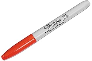 Sharpie Fine Point Permanent Marker Red, 12 Count