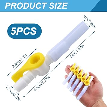 5pcs Catheter Valve Urine Drainage Catheter Valves