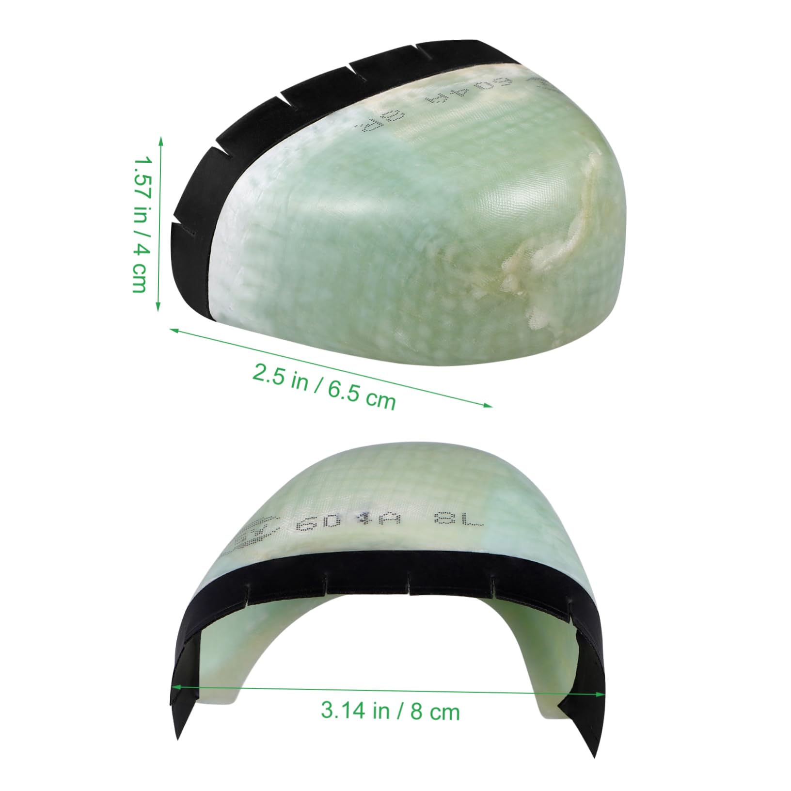 PRETYZOOM 1 Pair Shoe Caps Work Shoes Toe Protector Safety Footwear Guard Foot Guard Metatarsal Guards Safety Shoe Toe Caps Shoe Toe Protector Covers Metatarsal