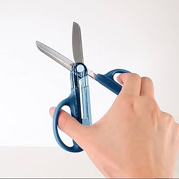 Amazon.co.jp: クツワ はさみ キャップ一体こどもハサミ