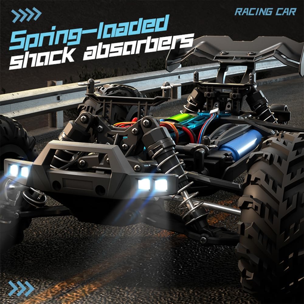 1/16 SG116 MAX zdalnie sterowany samochód dla dorosłych, 80 km/h, 4WD Off Road Race Buggy z torbą do przenoszenia, bezszczotkowy silnik RC, wysoka prędkość, samochód wyścigowy, offroad drift, 3