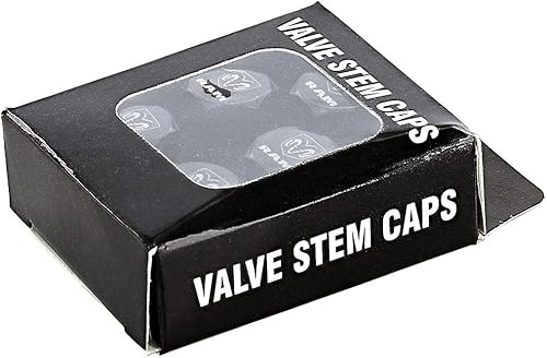 Miniatura 2 de Dodge RAM - Tapones para válvulas de neumático (5 unidades), color negro