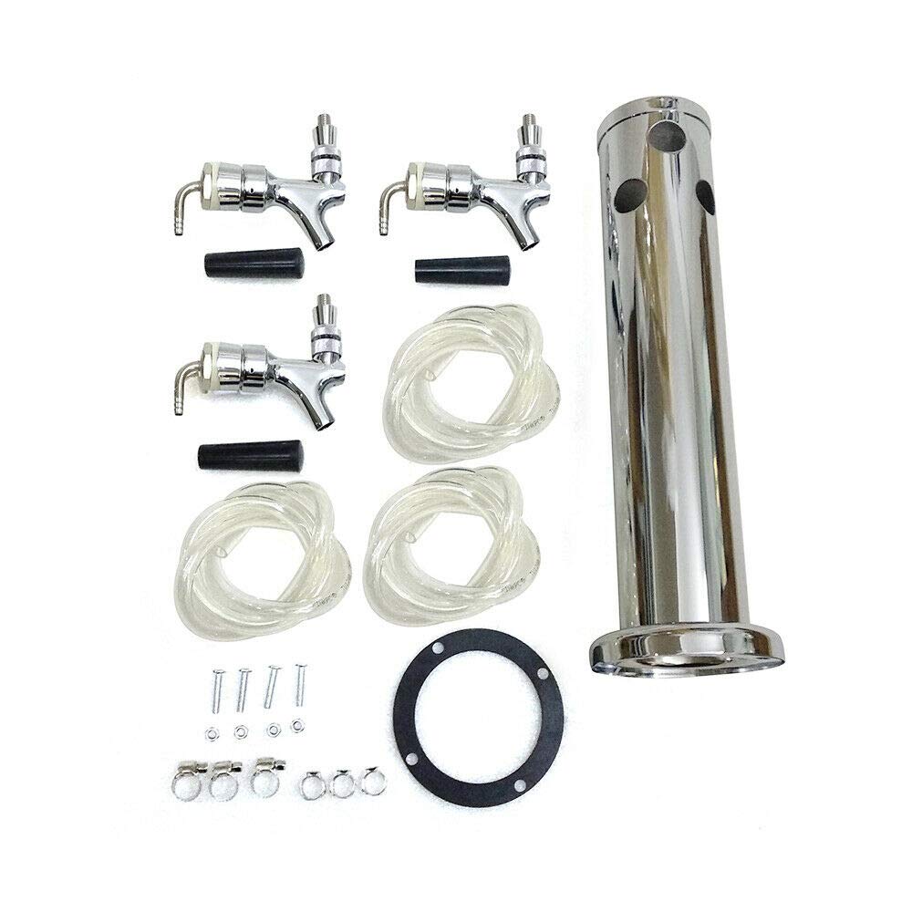 Garosa Tour De Bière Pression En Acier Inoxydable à Robinet