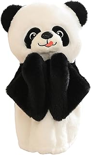 Títere de Mano, títere Suave y cómodo con Sonidos y acción de Boxeo, Juguete de Felpa de Capibara Interactivo, títeres de Mano Lavables para Adultos, Regalos para niños, Negro, perforación