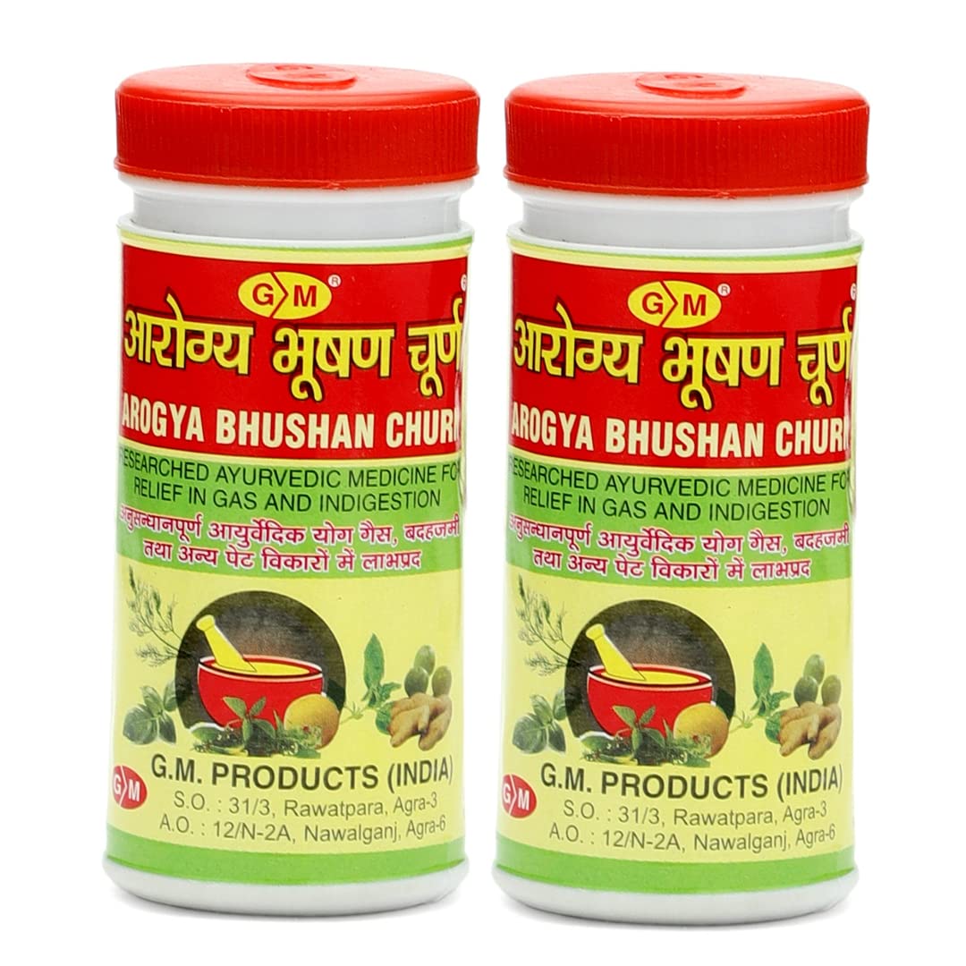 G.M. Arogya Bhushan Churn | Aids Digestion and Other Stomach Problems | (Pack of 2 Bottles) 60 g each (B08HLZXVYW) Amazon Price History, Amazon Price Tracker