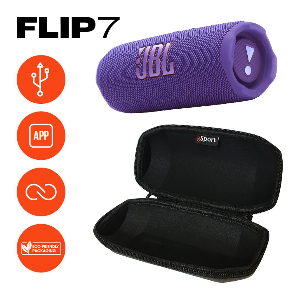 Amazon.com: JBL FLIP 7 Waterproof Portable Speaker Bundle with