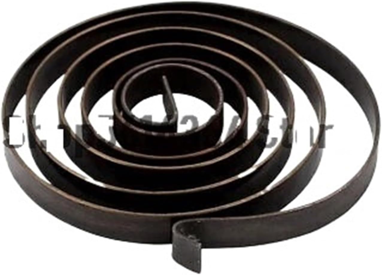 6mm x 0.65mm 680mm Long Drill Press Quill Feed Coil Spring Assembly