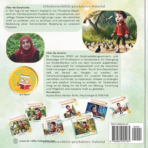 Ein Tag mit der Natur: Serie mit Themen: Schönheit der Schöpfung, Güte, Lernen & Lachen, Geben, Natu