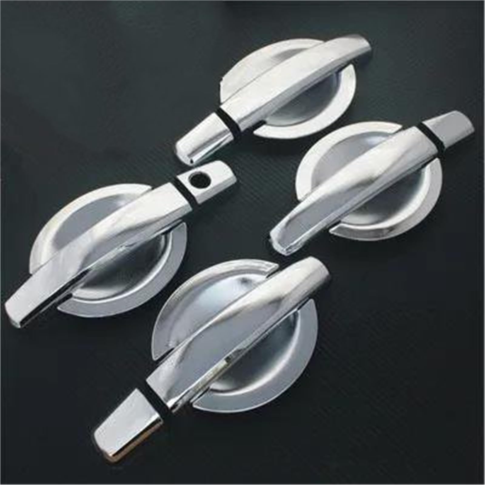 TRFBD Decorative Cover Chrome Door Handle Cover Styling Accessories for Mitsubishi for Outlander for Lancer for ASX 2008-2018