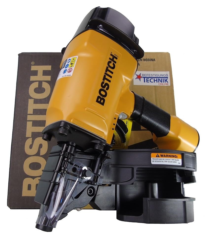 Stanley Bostitch N8090CB-1ML-E, cloueuse pneumatique, coil, 90 mm max