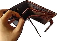 Vista 53 de Hombres Cool Eagle Wolf Caballo Totem Cuero Vaca Vertical Cartera Cremallera Multi-tarjeta Titular, Tótem de caballo, Minimalista