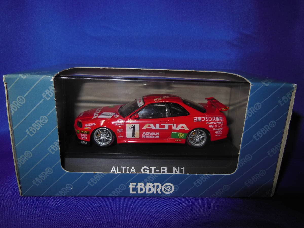 EBBRO GT-R R34 ミニカー コレクション 3台セット EBBRO GT-R