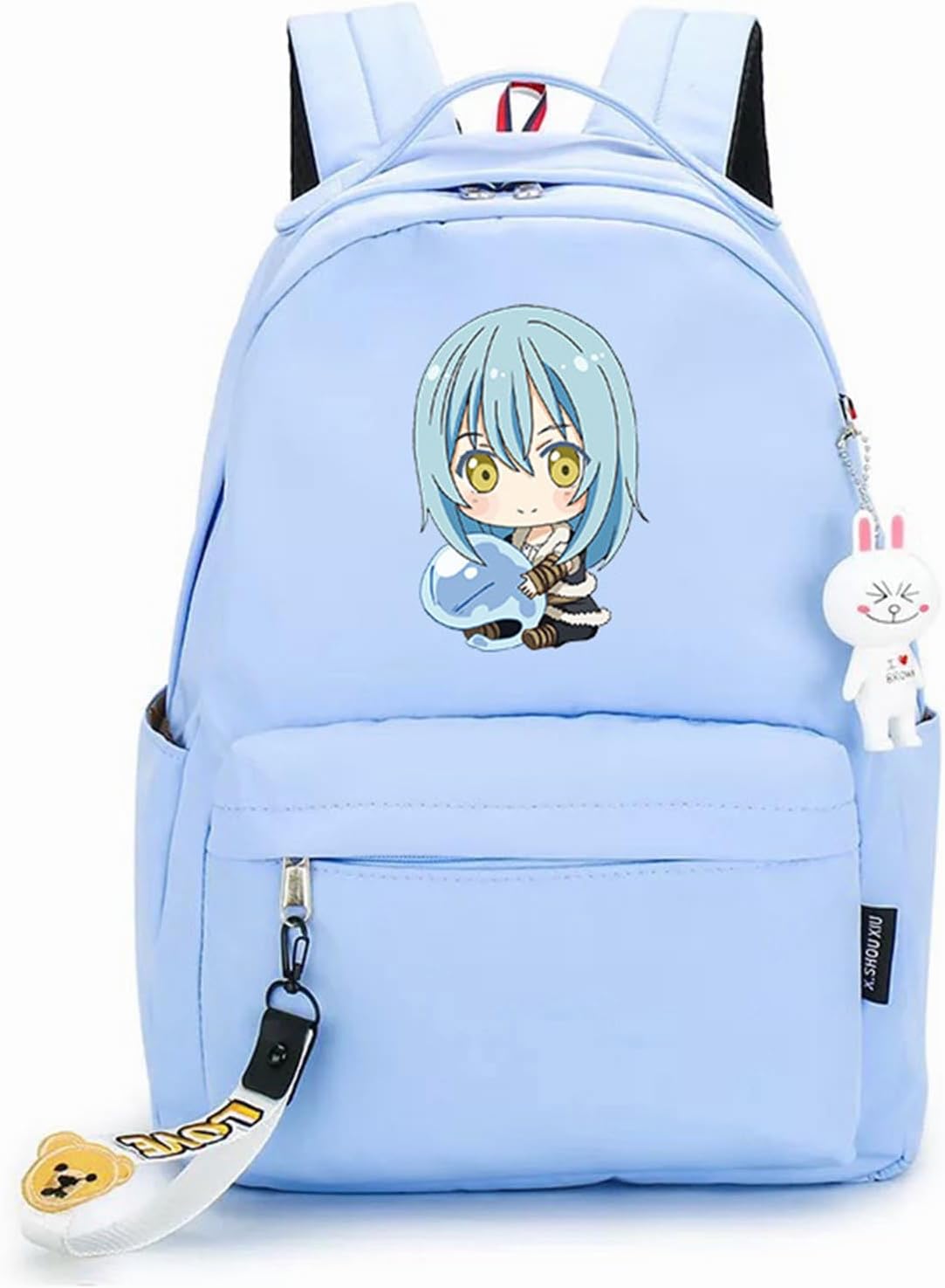 ISaikoy Anime Tensei Shitara Slime Datta Ken Backpack Rimuru Tempest Bookbag Daypack Satchel School Bag 2