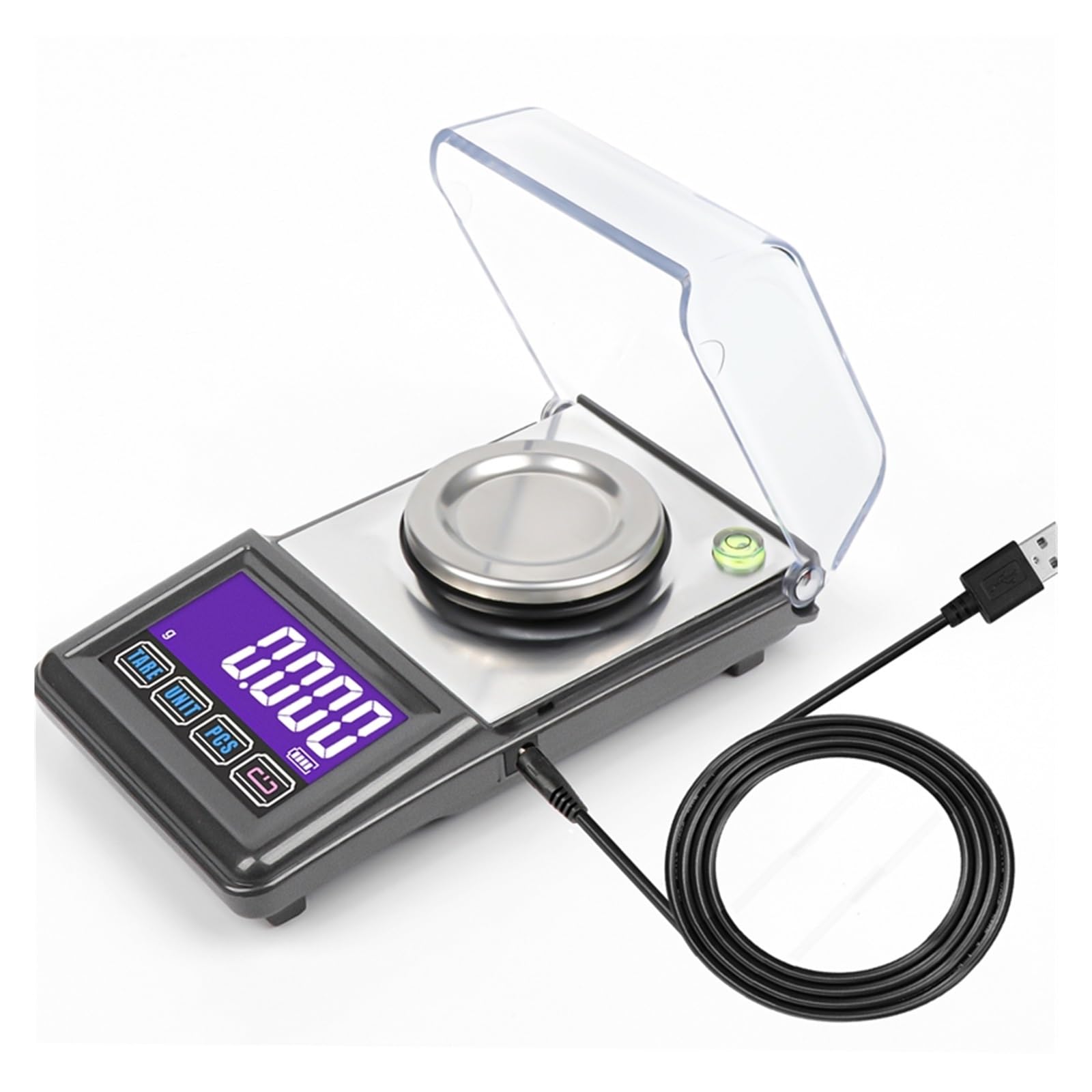 Bilance digitali, Bilancia digitale milligrammo di precisione da 0,001 g, gioielli con controllo touch(50gx0.001)