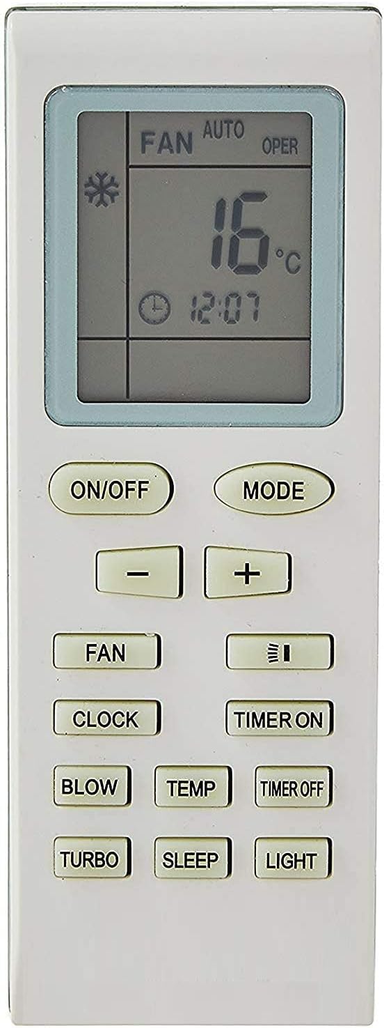 5 Year Warranty AC Remote Compatible for Lloyd Voltas Onida Godrej Videocon Gree Electrolux Ac Remote 1.5 Ton