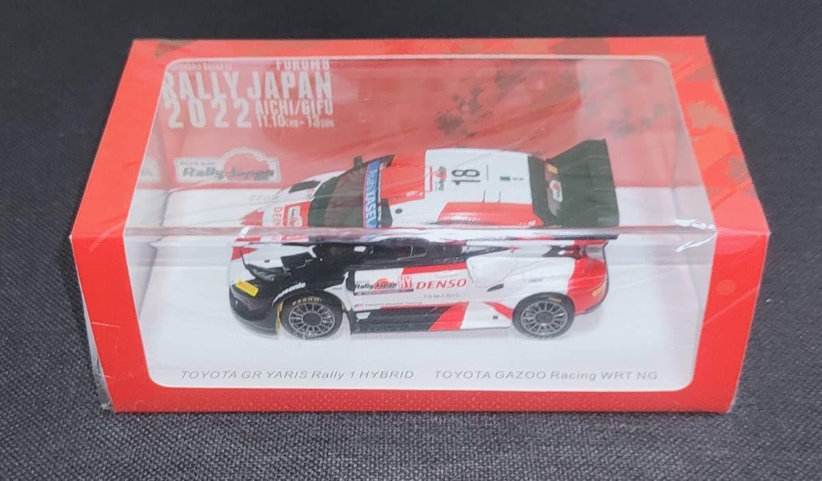Amazon.co.jp: 限定300台 Rally Japan 記念パッケージ 143 トヨタ 