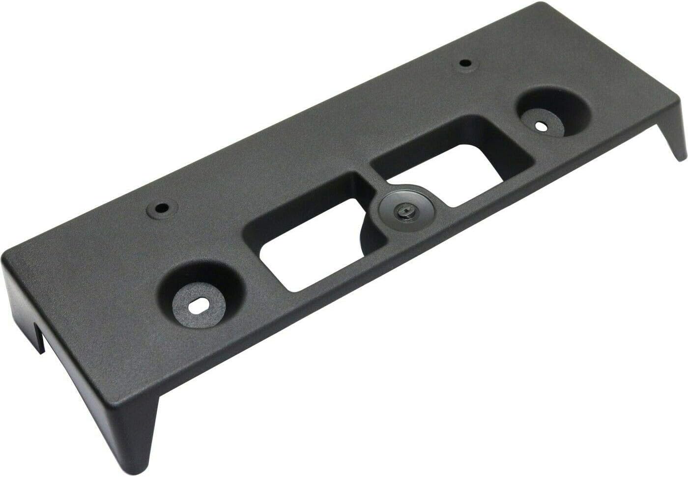 DAT AUTO PARTS Front Bumper License Plate Mounting Bracket Frame Tag Holder Replacement for 2008-2015 Nissan Armada Black Textured Plastic NI1068131 96210ZQ00A