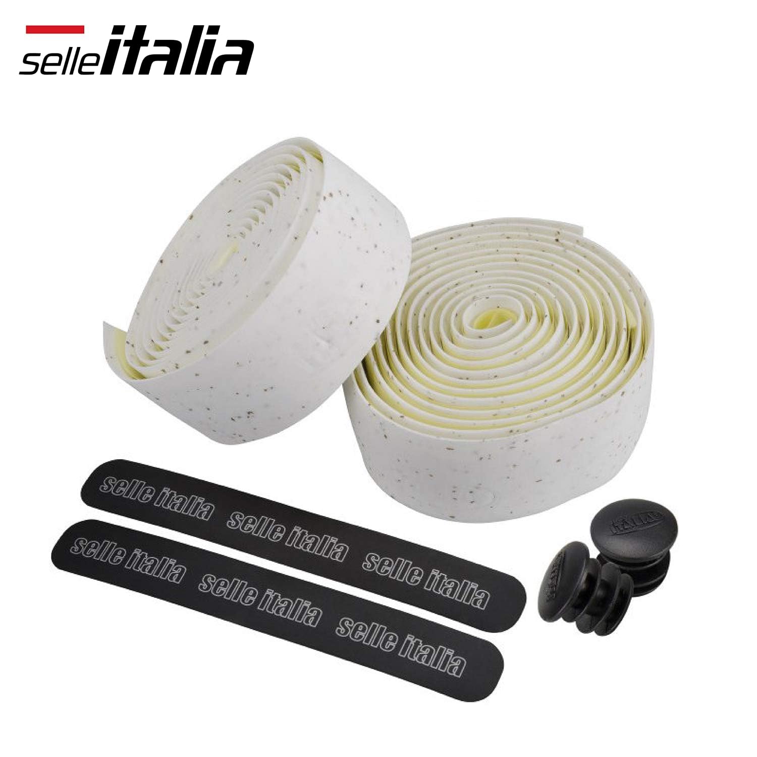 Selle Italia SMOOTAPE CORSA – Owijka Na Kierownicę Szosową, Pianka EVA I Korek, Zestaw 2 Owijki, Komfortowa – Biały