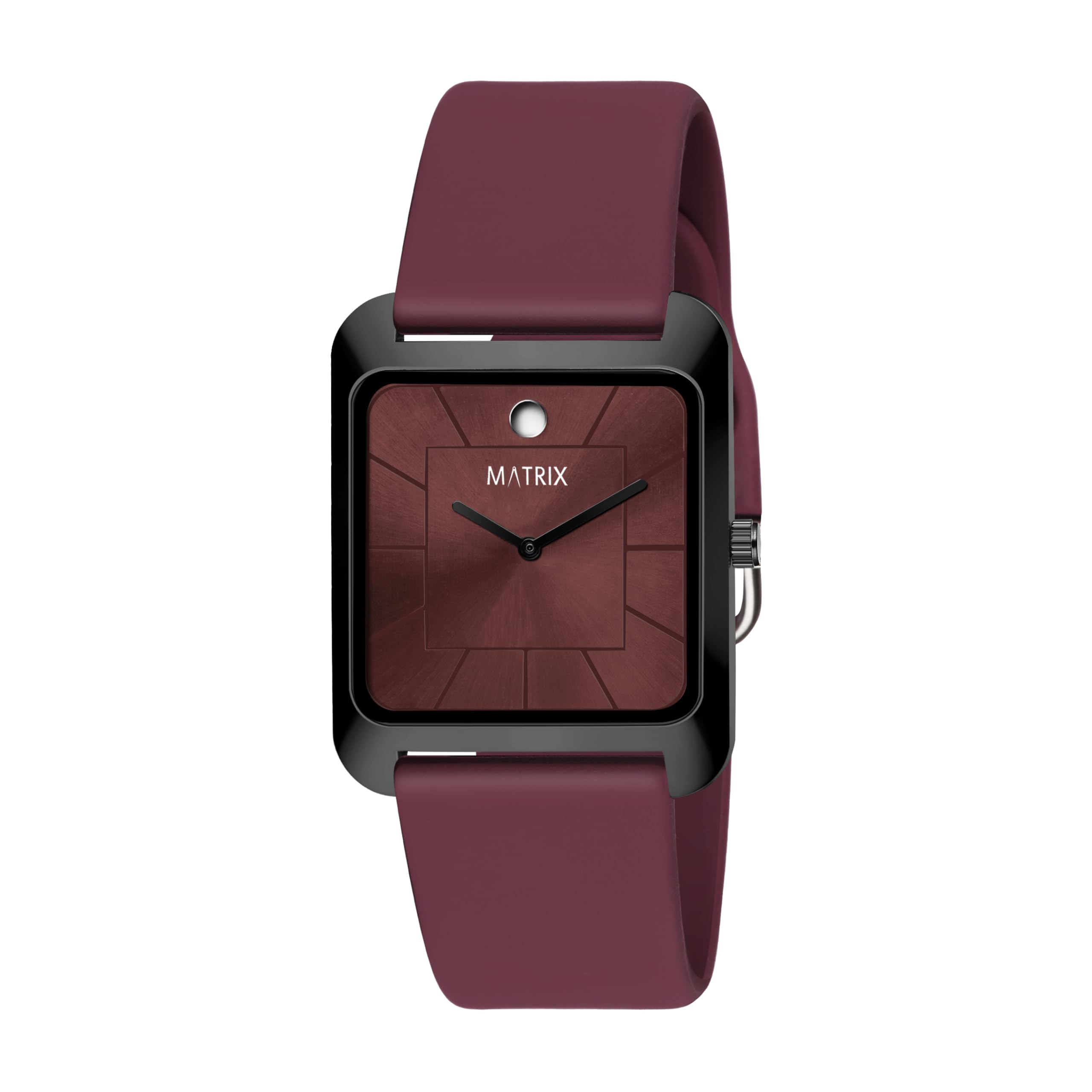 Minimalist Square Dial with Two Hands Design & Softest Silicone Strap Analog Wrist Watch for Men & Boys-image-24