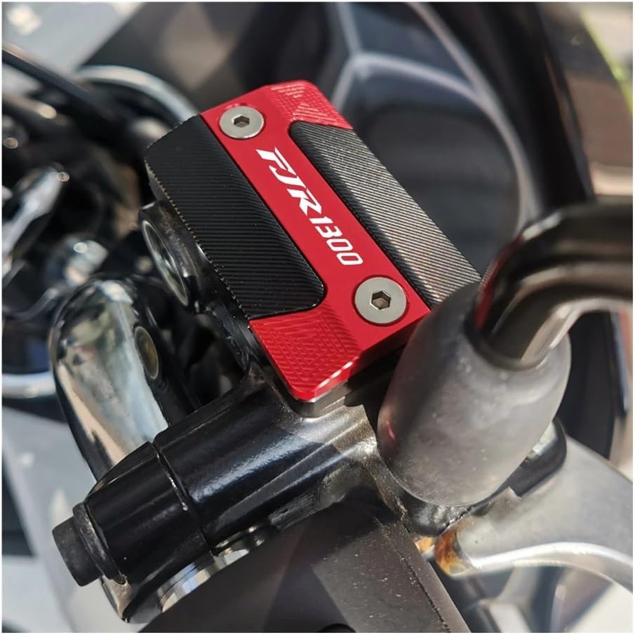 Guard Brake Fluid Reservoir for FJR1300 FJR 1300 FJR-1300 Motorcycle CNC Aluminum Front Brake Reservoir Fluid Tank Cover Oil Cup Cap