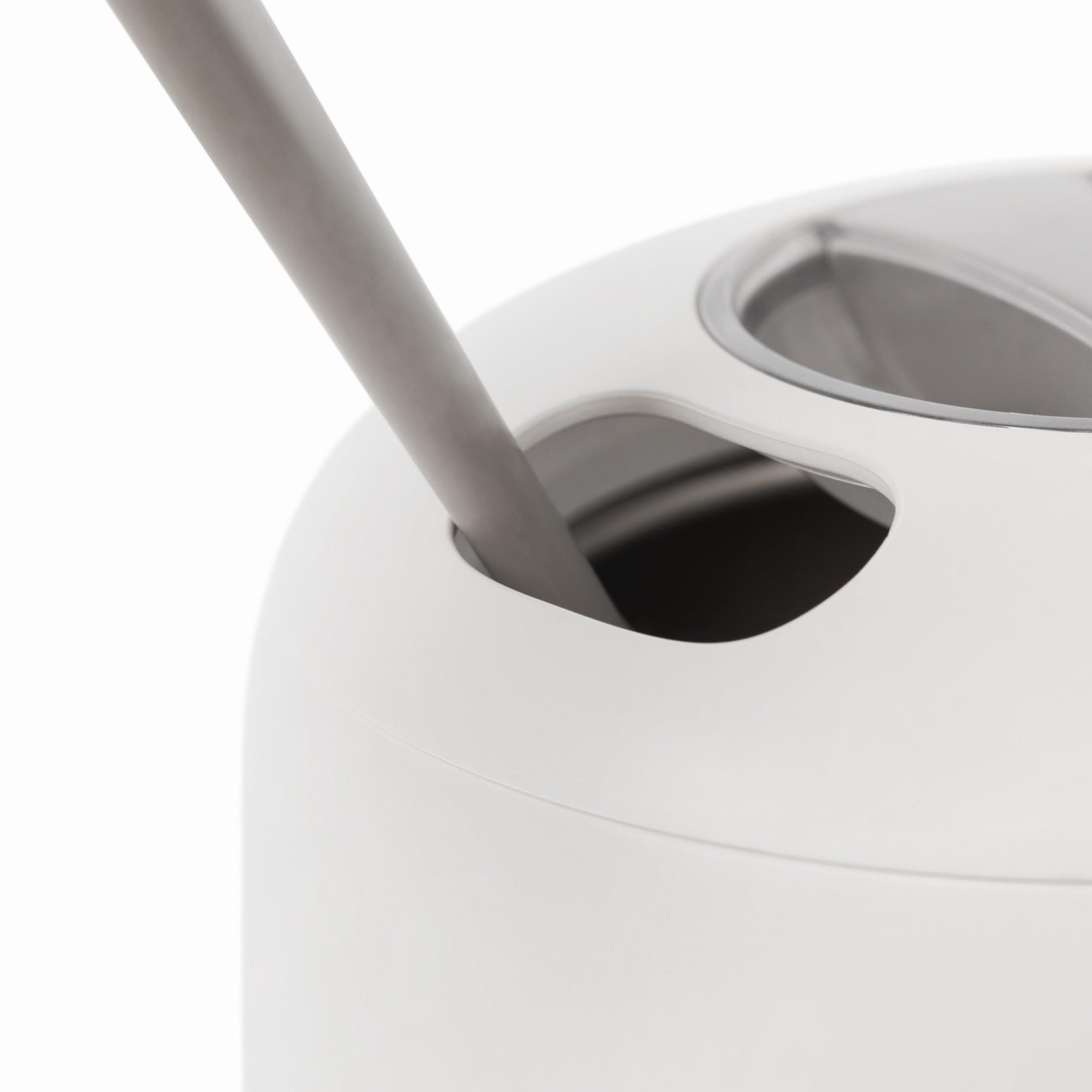 Chomper Labs: The Sonic Cleaner Pro - Nettoyeur à ultrasons et UV - Réservoir amovible 45 kHz pour aligneurs, protège-dents, protège-dents, 4 modes de nettoyage (blanc lunaire)