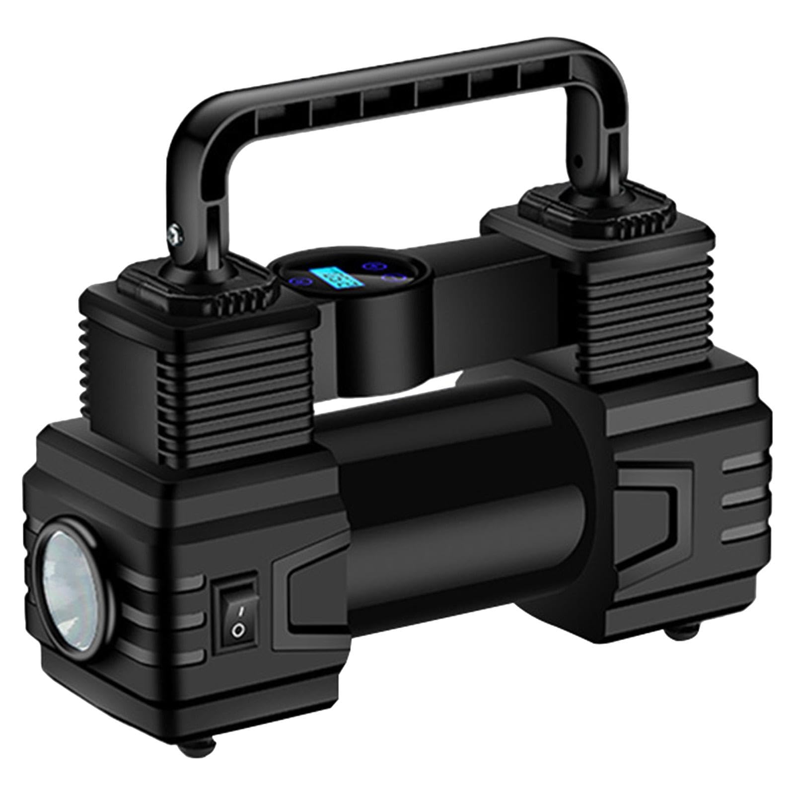 Gonfiapneumatici Portatile Strumento Elettrico Gonfiapneumatici 12V | Pompa Per Biciclette Con Manometro Digitale Per Auto Bici Moto Camion Auto Ciclismo Campeggio Palloni Pallacanestro