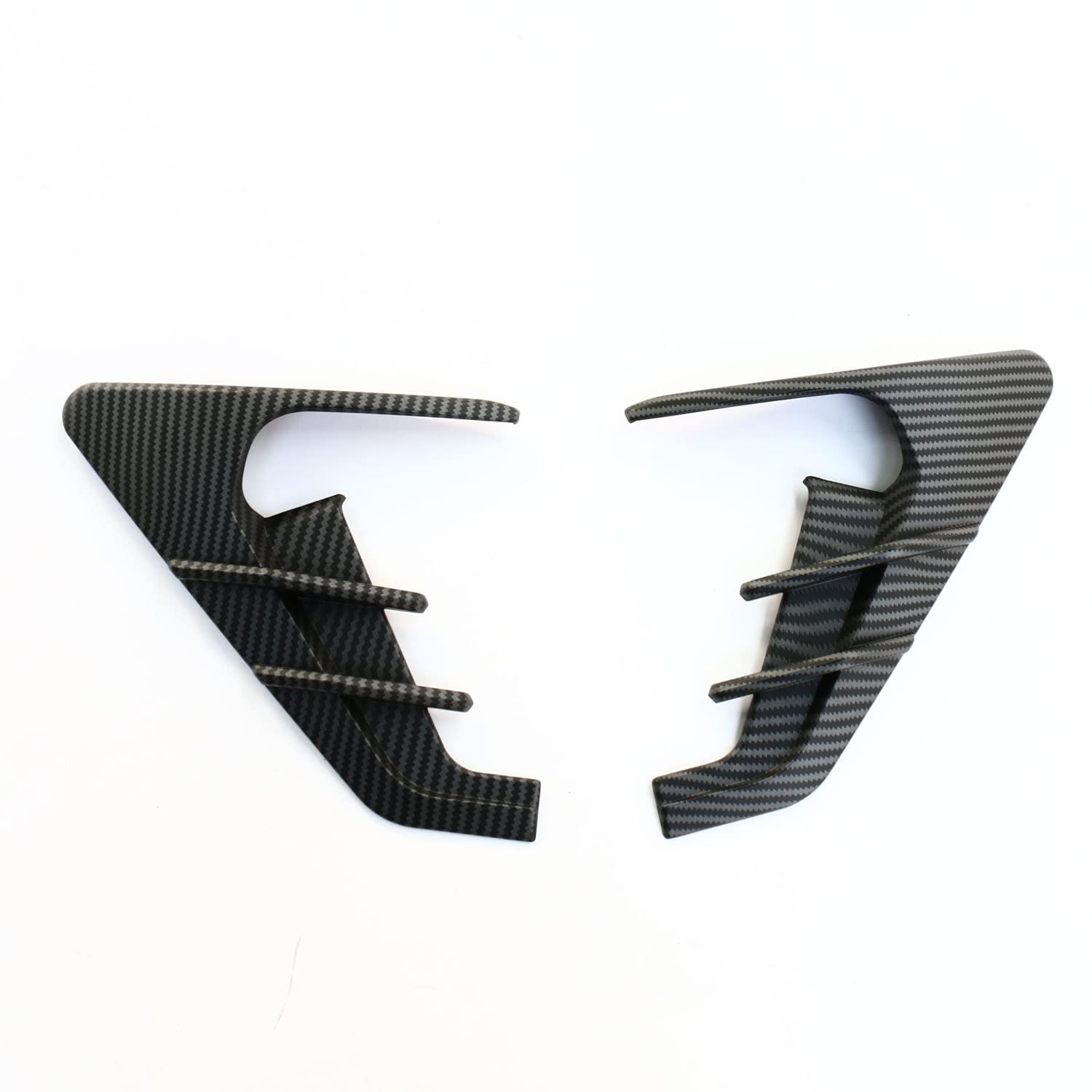 Photo 1 of Goodangie00 ABS Matte Carbon Fiber Sports Style Side Camera Protection Turn Signal Cover Accessories