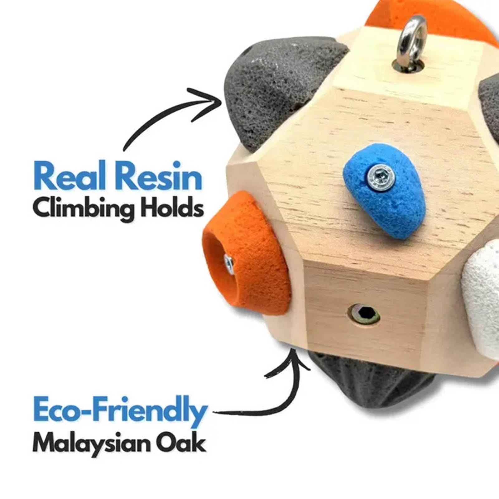 Blok Boulder 3D Rock Climbing Ball Modułowy System Trzymania