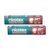 Nic&period;&period;otex&period; Stain Removal Toothpaste with 3X Impact Formula&comma; Papain & Bromelain&comma; Neem Extract&comma; 100g&comma; Pack of 2