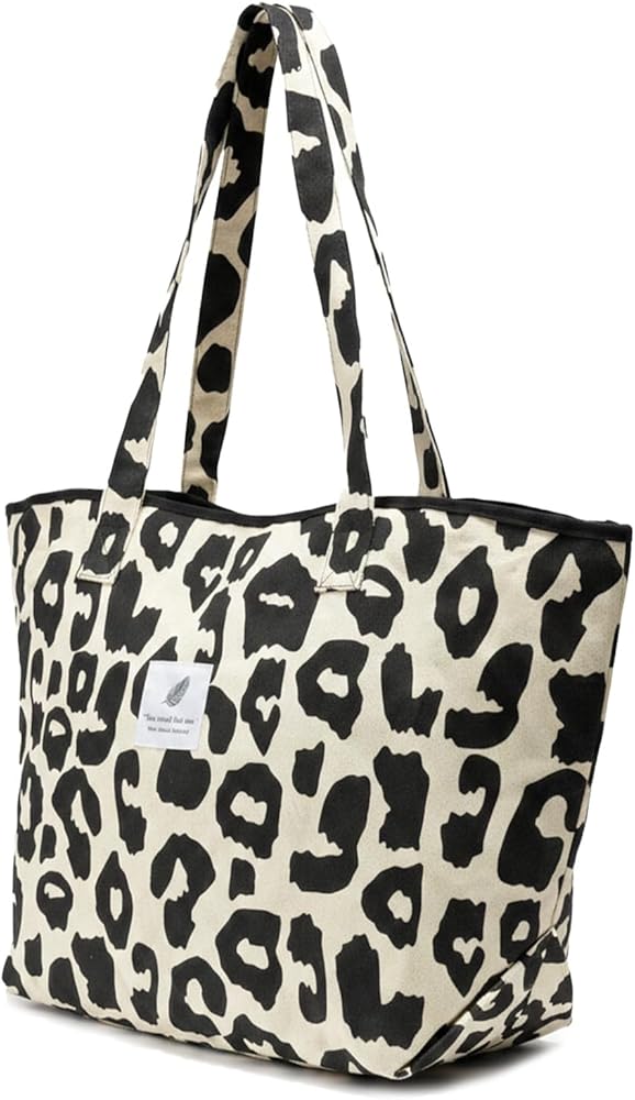 Amazon | [MIKA&MAYA] ヒョウ柄 トートバッグ 豹柄 レオパード バッグ