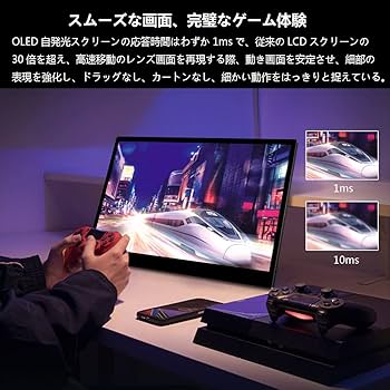 EWEI 4K 有機EL OLED 13.3インチ モバイルモニター Amazon.co.jp: Cuview 13.3インチ モバイルモニター タッチ4K