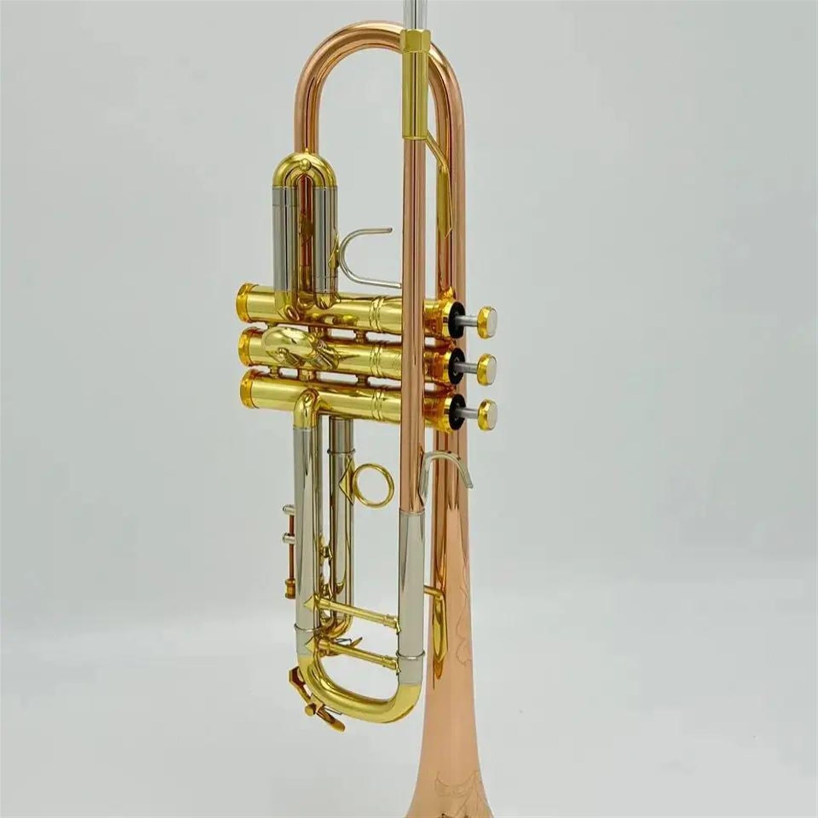 Standard Trąbka Instrument Trąbkowy Z Brązu Fosforowego B-key Trąbka Stal Nierdzewna Standardy Timbr