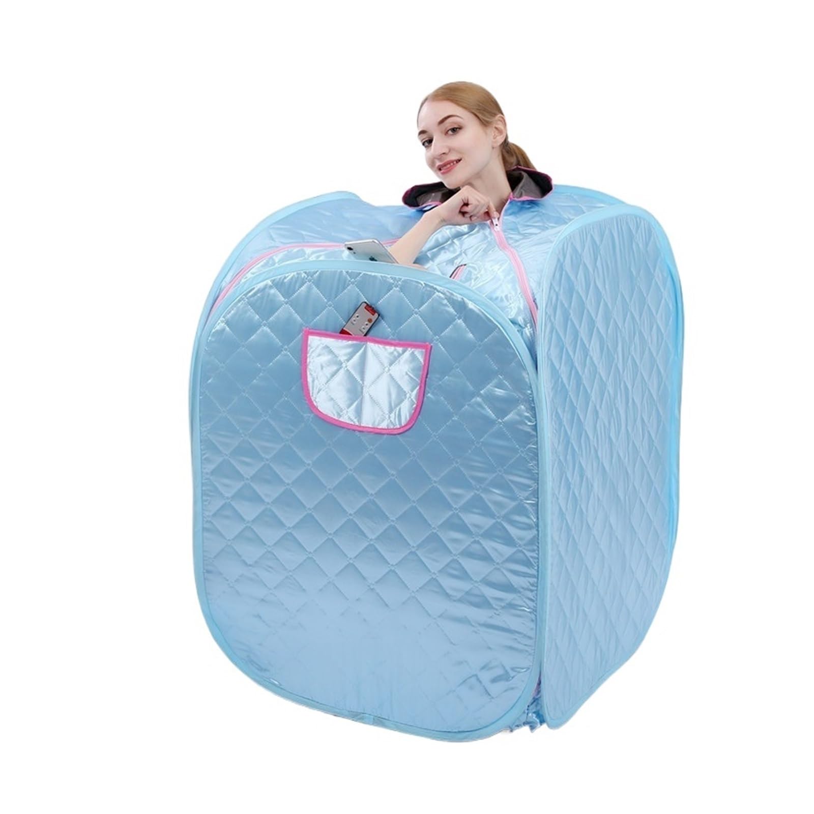 Przenośna sauna 3.0L 1500W nerator pary, składany intelintny osobisty namiot parowy SPA Sauna(AJ-PS03R)