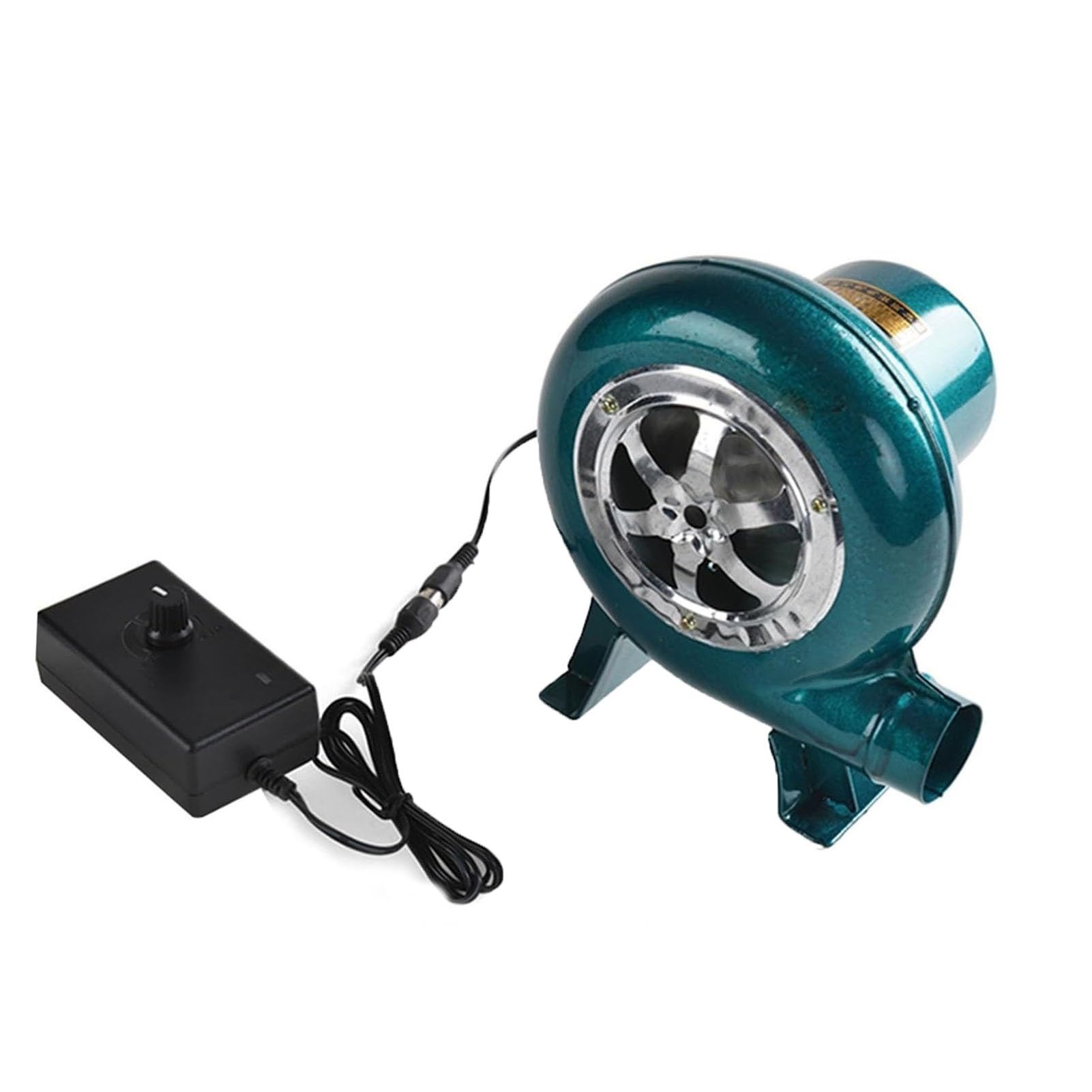 Dmuchawa do grilla odśrodkowego 220 V, elektryczna dmuchawa kuźnicza, wentylator pompy z regulatorem, rozrusznik kominowy na węgiel drzewny, gotowanie kuźni węglowej (30 W)