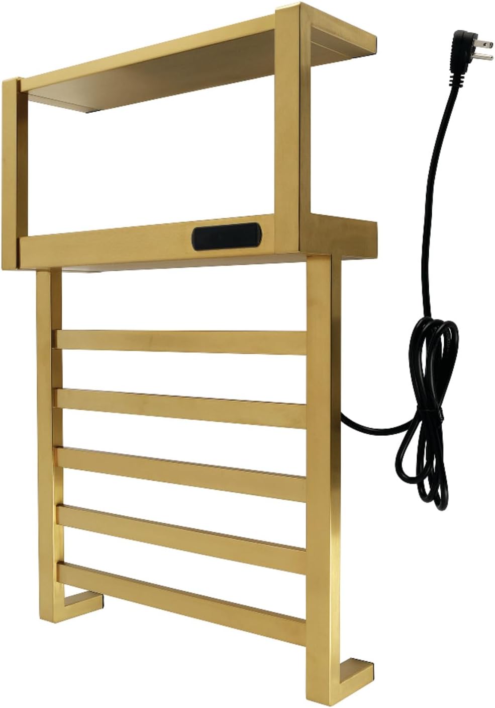 Kingston Brass DTC182831 Markus Wall Mount Plug-in Towel Warmer, 17-11/16'' (L) x 5-7/8'' (W) x 16-9/16'' (H), Polished Chrome