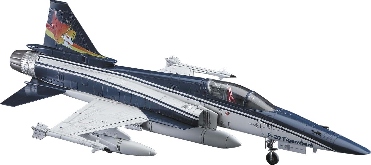 ハセガワ エリア88 F-20 タイガーシャーク “風間 真” 1/48スケール…