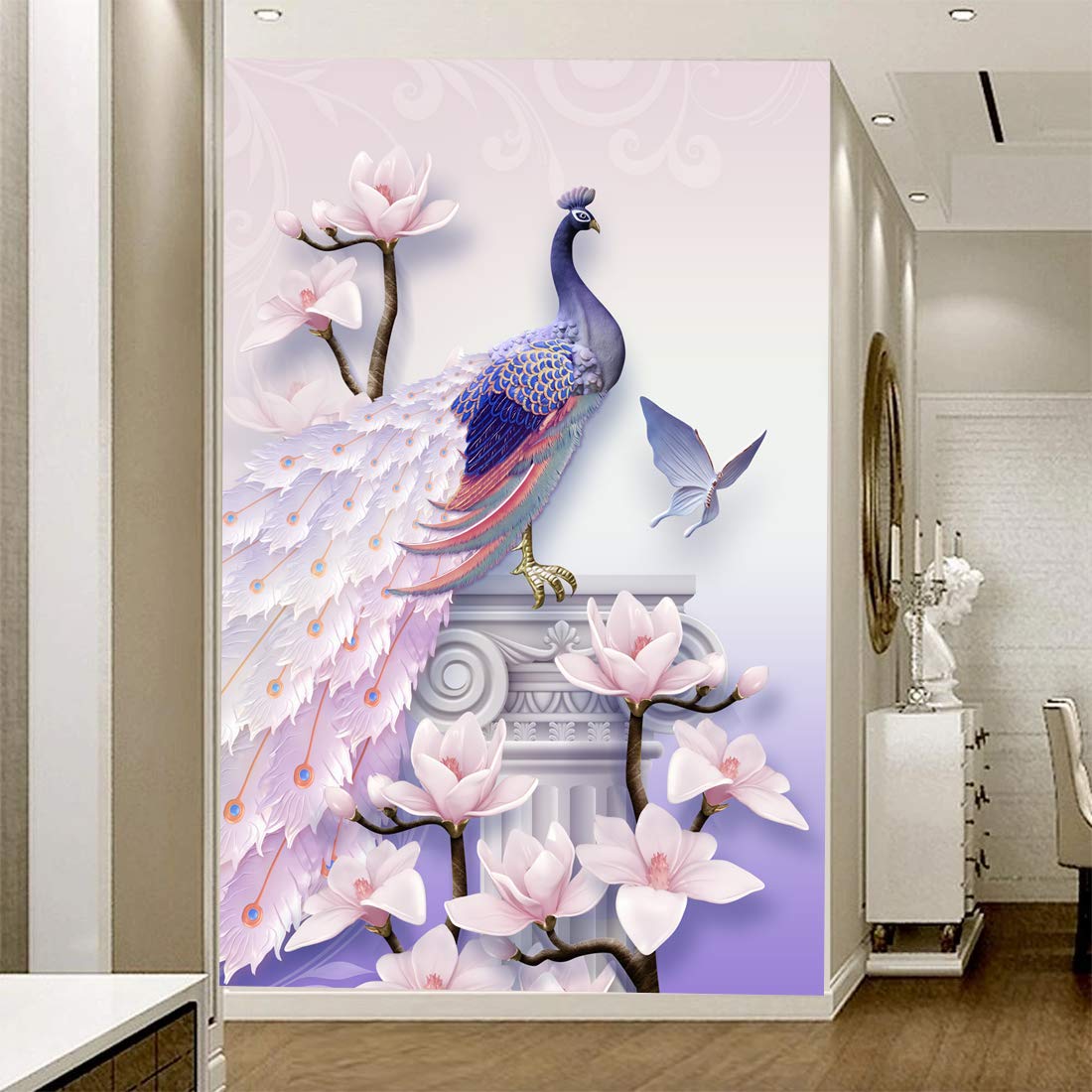 HD RAPID DESIGN Beautiful 3D Large Self Adhesive Decorative Attractive Wallpaper for Home, Office Decor, Living Room and Kitchen New 3D Printed Large Wallpaper-5_pt-10 Size = 48x96 Inch (B0BRL26CDG) Amazon Price History, Amazon Price Tracker