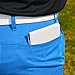 On Par Premium Golf Scorecard Holder - Crocodile, White/Blue