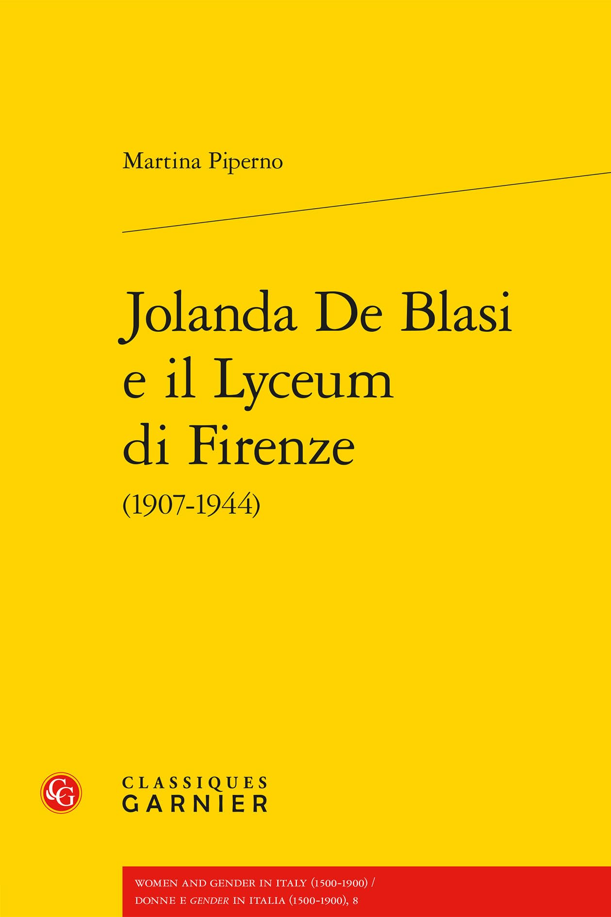 Jolanda De Blasi e il Lyceum di Firenze