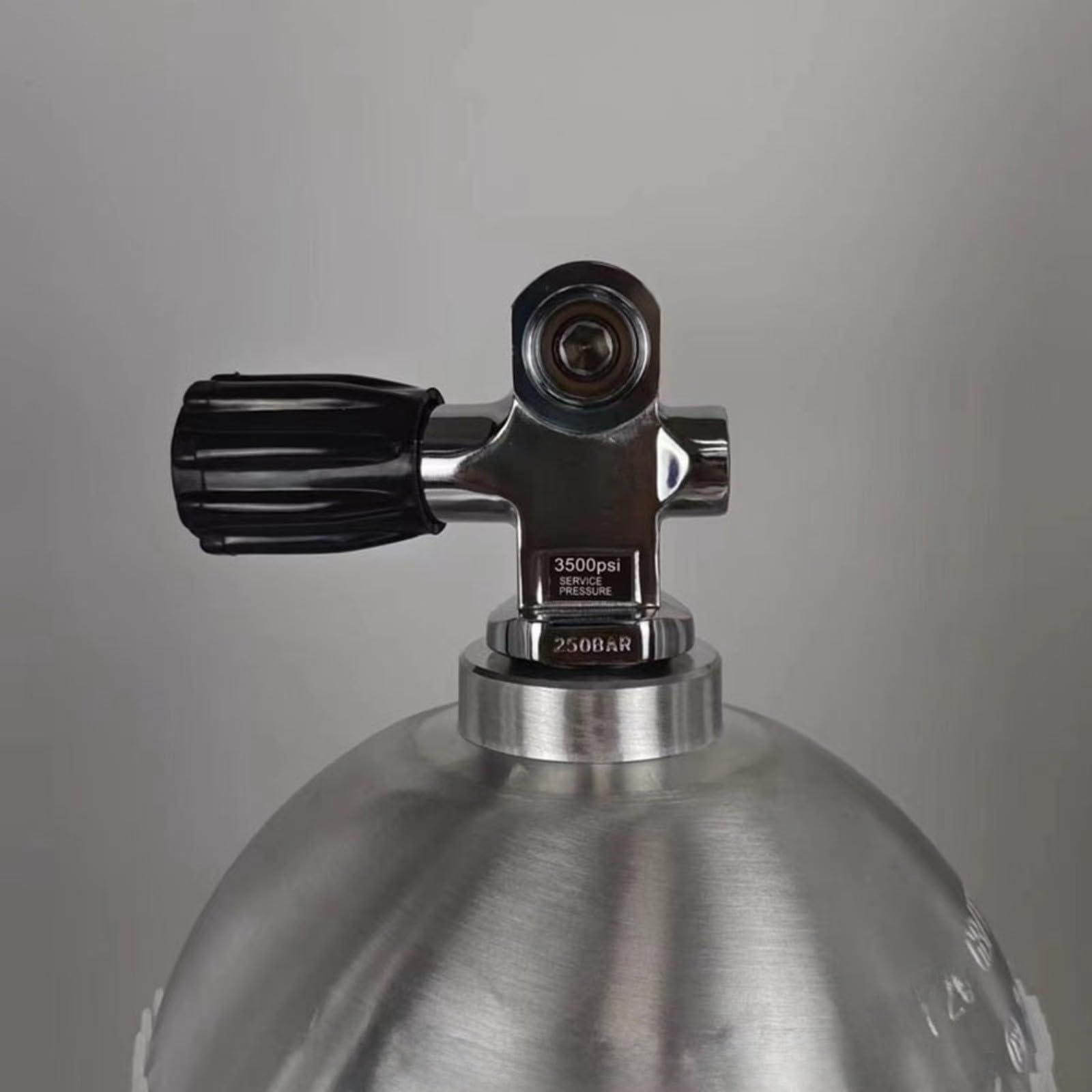 Válvula de cilindro de buceo de alta presión, 3500PSI DIN/YOKE G3/4 M18x1.5 aleación de aluminio para llenado de aire del tanque de buceo (M18* 1.5)