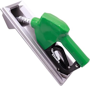 Fuel Nozzle Holder Boots (No switch) Hook for diesel DEF nozzles from 1/2 to 1 inch Fuel Nozzle (Aluminum Fuel Dispensers Holder)