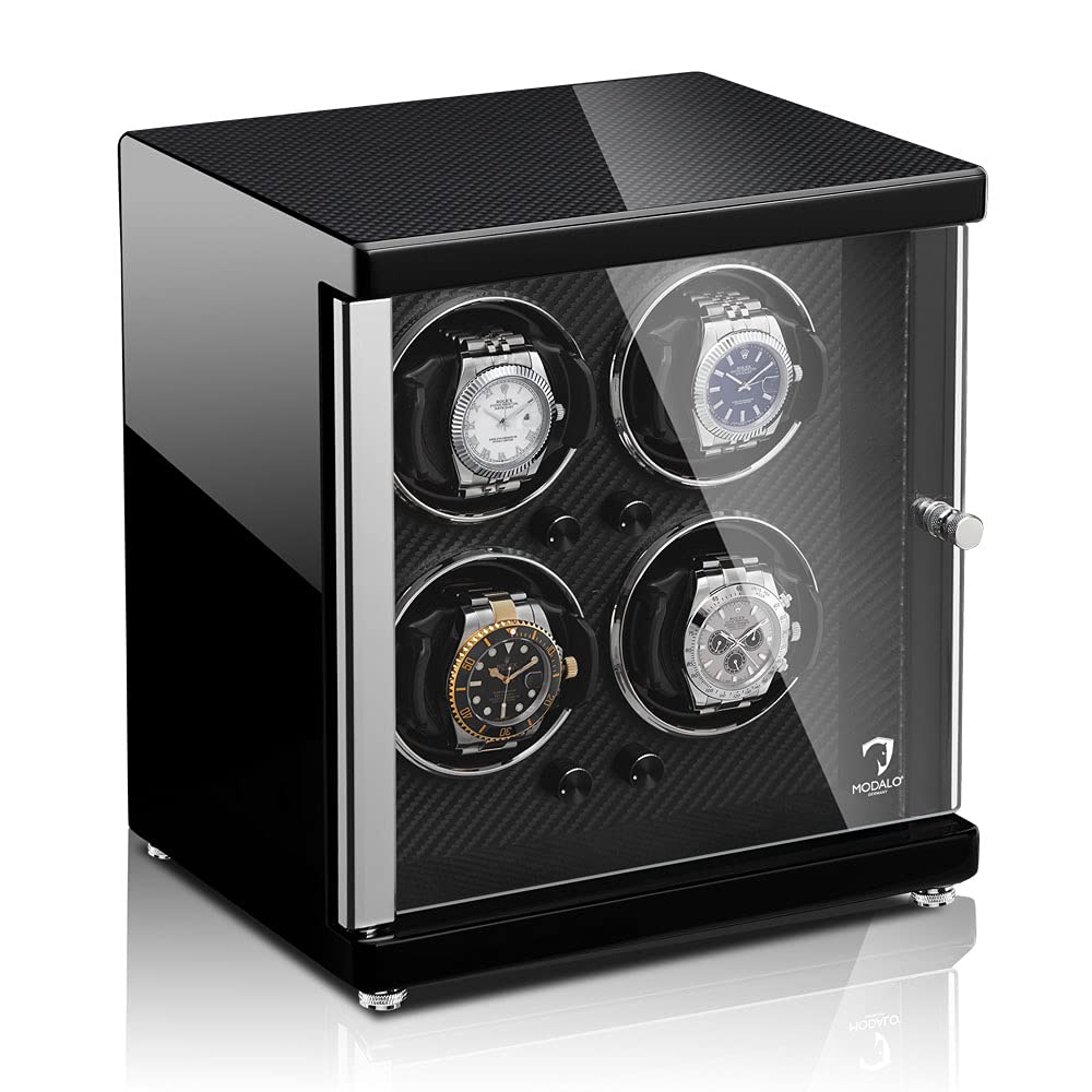 MODALO Rotomat (Watch Winder) Ambiente MV4 Carbon na 4 Zegarki