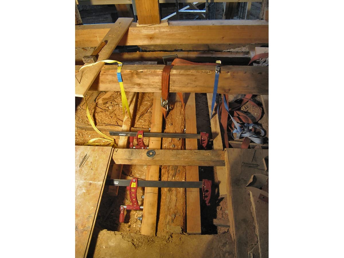 Piher Maxipress R - Juego de 2 abrazaderas de alto rendimiento, 1000 kg de fuerza de sujeción, rosca protegida, ideal para soldar, longitud de 16 cm (60 cm)