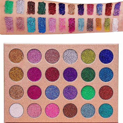 24 Colors Pro Eyeshadow Palette Big Promotion!ZYooh Fashion Shimmer Matte Eyeshadow Palette Makeup Powder