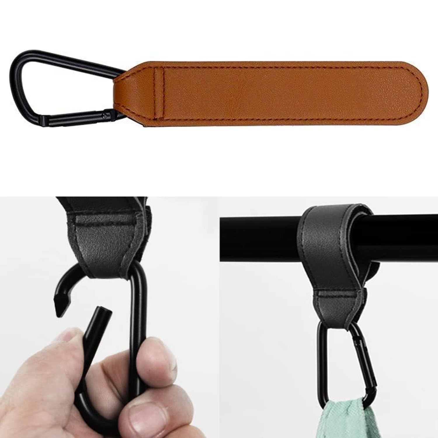 ZEACCT Four Robust Stroller Foot Hooks - Image 4